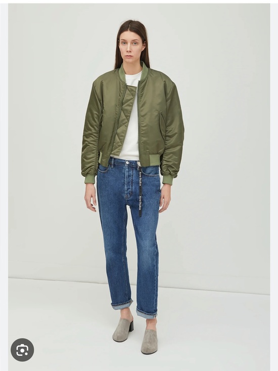 Acne Studios Jackets & Blazers - Acne Studios Clea Bomber jacket with Ruched sleeves XXS